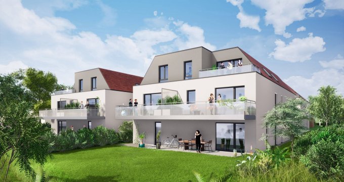 Achat / Vente appartement neuf Entzheim en plein cœur du village (67960) - Réf. 7794