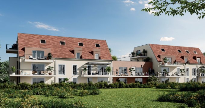 Achat / Vente appartement neuf Strasbourg cœur quartier Robertsau à 2 min du tram E (67000) - Réf. 13315