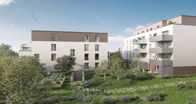 Achat / Vente appartement neuf Strasbourg Elsau à 300m du tramway B (67000) - Réf. 12141