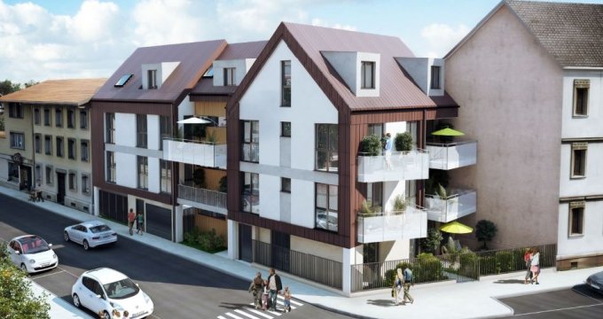 Achat / Vente appartement neuf Strasbourg Neudorf proche tram et commerces (67000) - Réf. 7803