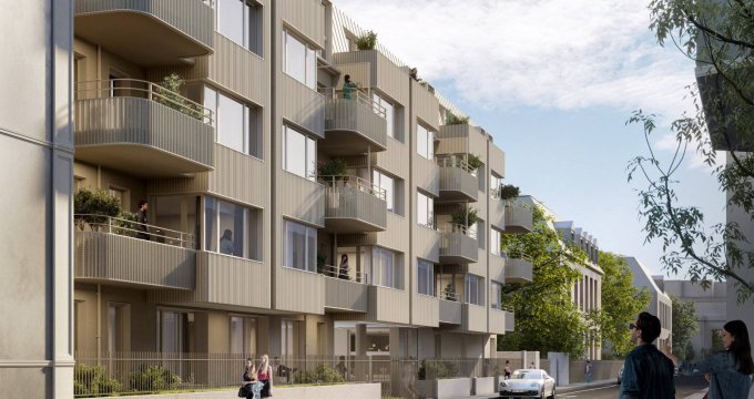 Achat / Vente appartement neuf Strasbourg proche centre-ville et quai de l’Alma (68100) - Réf. 6261