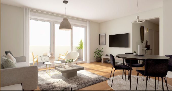 Achat / Vente appartement neuf Wintzenheim cœur du village à 12 min en voiture de Colmar (68920) - Réf. 13331