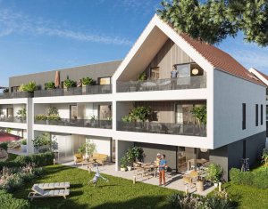 Achat / Vente appartement neuf Oberschaeffolsheim à 8 km de Strasbourg (67203) - Réf. 8428