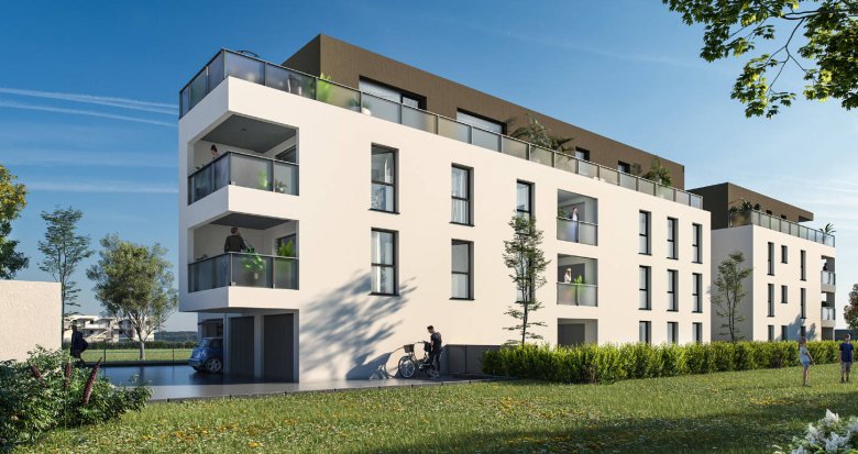 Achat / Vente appartement neuf Blotzheim à deux pas de St Louis et de Bâle (68730) - Réf. 6419