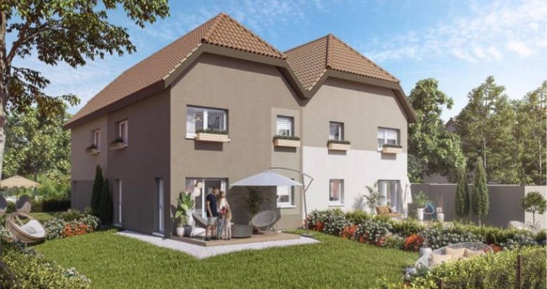 Achat / Vente appartement neuf Bollwiller à 15 min de Mulhouse (68540) - Réf. 4824