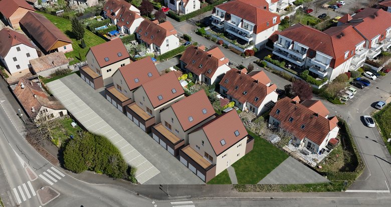 Achat / Vente appartement neuf Ebersheim secteur résidentiel proche bus A (67600) - Réf. 13853