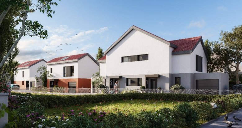 Achat / Vente appartement neuf Eckbolsheim maisons neuves quartier résidentiel (67201) - Réf. 8192