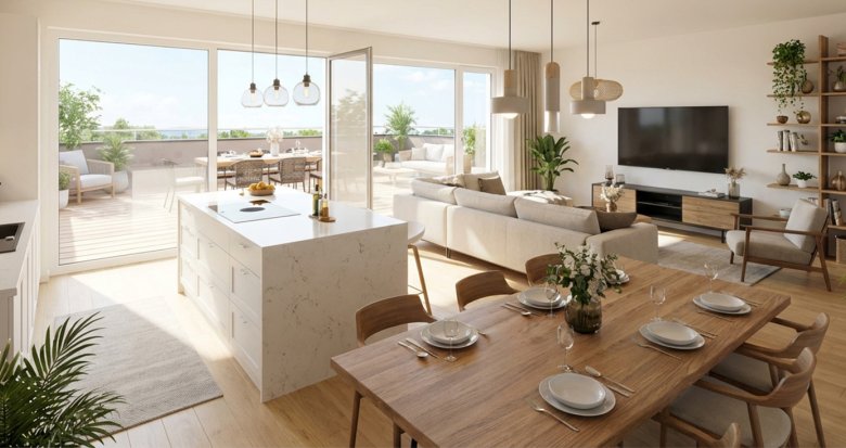 Achat / Vente appartement neuf Eschbach cadre résidentiel à 15 min en voiture d’Haguenau (67360) - Réf. 13893