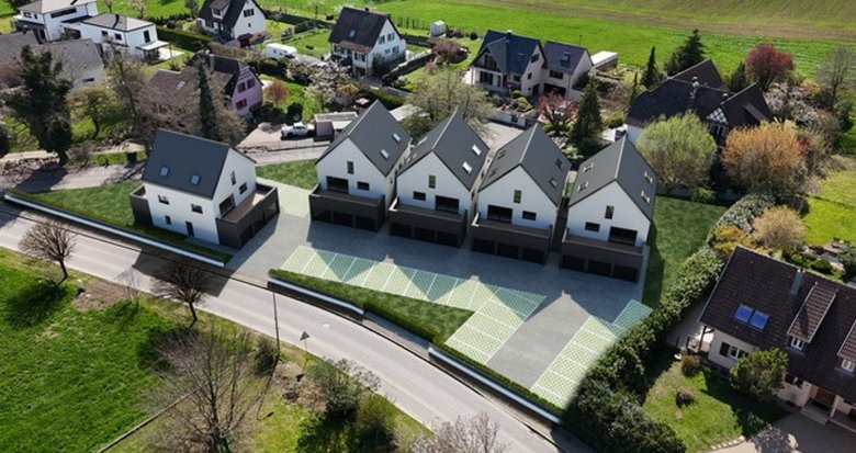 Achat / Vente appartement neuf Folgensbourg à 20 min en voiture de Bâle (68220) - Réf. 13490