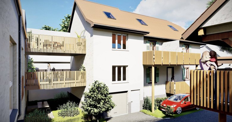 Achat / Vente appartement neuf Handschuheim à moins de 20 min de Strasbourg (67117) - Réf. 7416