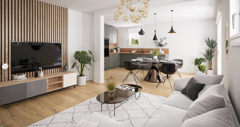 Achat / Vente appartement neuf Herrlisheim à moins de 10 min de Bischwiller (67850) - Réf. 13216