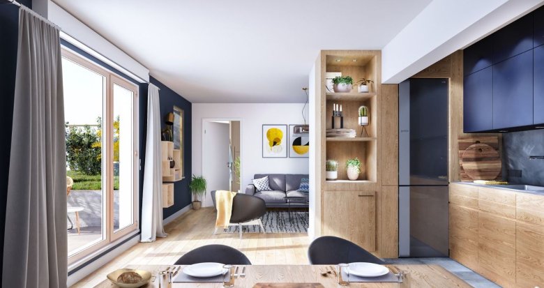 Achat / Vente appartement neuf Hoenheim quartier verdoyant paisible (67800) - Réf. 7905