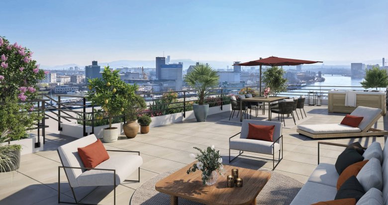 Achat / Vente appartement neuf Huningue à deux pas des bords du Rhin (68330) - Réf. 12481