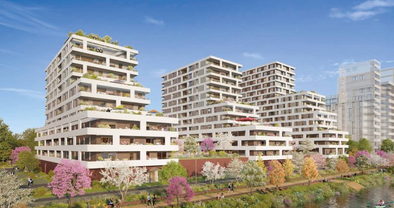 Achat / Vente appartement neuf Huningue à deux pas des bords du Rhin (68330) - Réf. 12481
