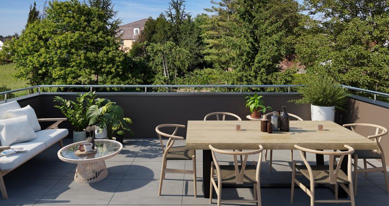 Achat / Vente appartement neuf Offendorf environnement calme proche frontière (67850) - Réf. 12663