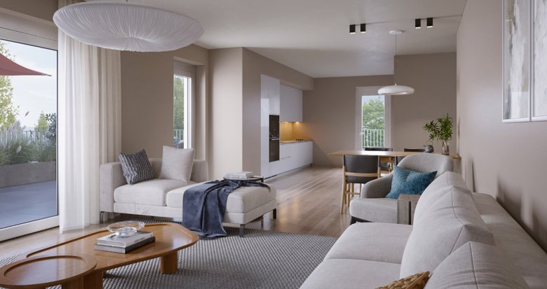 Achat / Vente appartement neuf Schiltigheim à deux pas du quartier d’affaires de Wacken (67300) - Réf. 13795