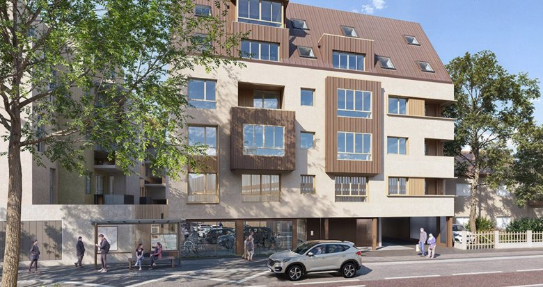 Achat / Vente appartement neuf Schiltigheim à deux pas du quartier d’affaires de Wacken (67300) - Réf. 13795