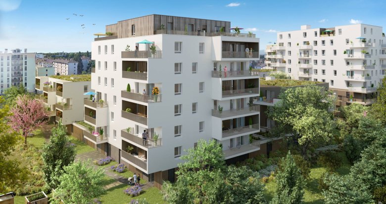 Achat / Vente appartement neuf Schiltigheim quartier des écrivains (67300) - Réf. 6359