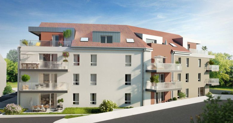 Achat / Vente appartement neuf Sierentz adossée aux collines du Sundgau (68510) - Réf. 6640