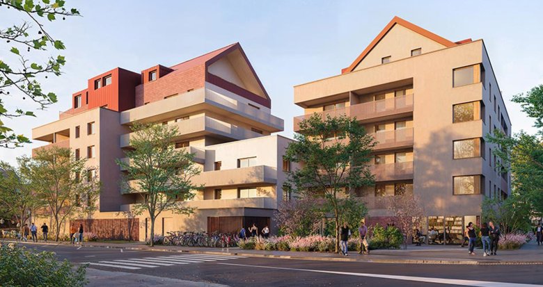 Achat / Vente appartement neuf Strasbourg à deux pas du centre-ville (67000) - Réf. 13197