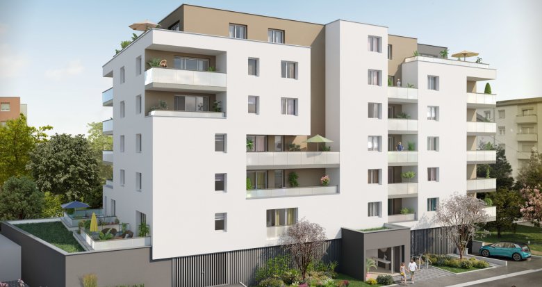Achat / Vente appartement neuf Strasbourg au coeur du quartier de l’Ill (67000) - Réf. 6402