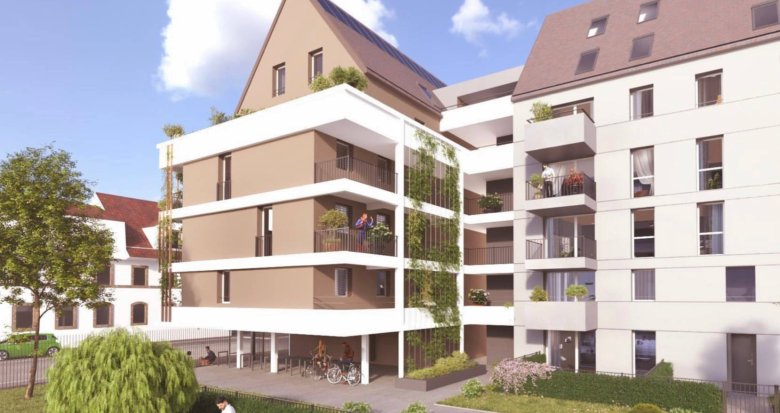 Achat / Vente appartement neuf Strasbourg au cœur du quartier Saint-Florent (67000) - Réf. 6822