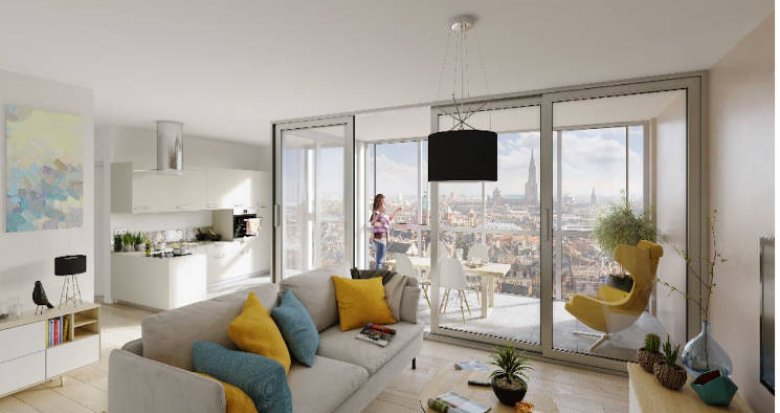 Achat / Vente appartement neuf Strasbourg aux abords du place Haguenau (67000) - Réf. 13571