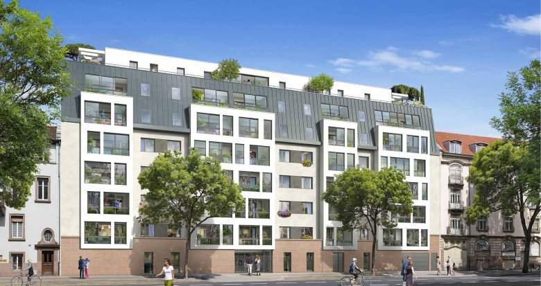 Achat / Vente appartement neuf Strasbourg proche de la gare (67000) - Réf. 7133
