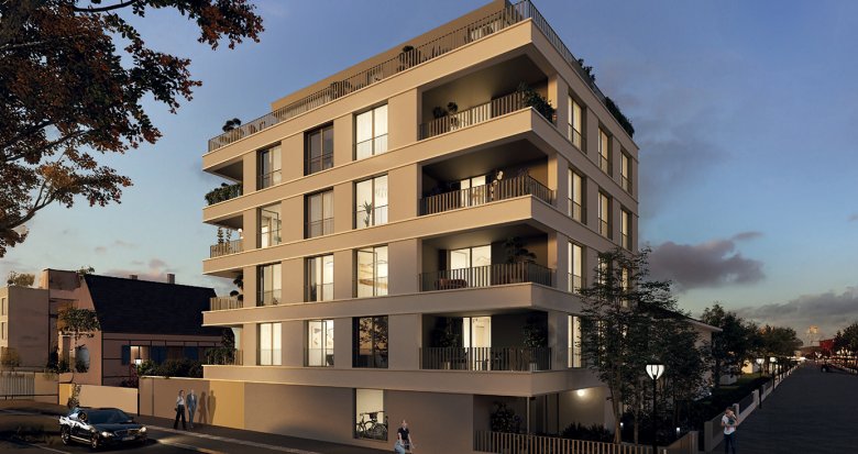 Achat / Vente appartement neuf Strasbourg secteur Rive Etoile face aux tramway D et E (67000) - Réf. 13572