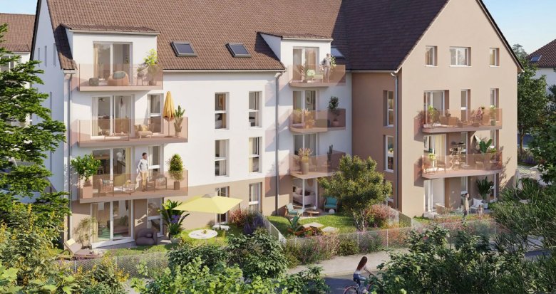 Achat / Vente appartement neuf Wintzenheim à 10 minutes de Colmar (68920) - Réf. 13598