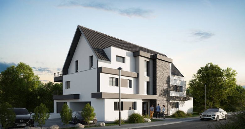 Achat / Vente appartement neuf Wiwersheim cadre verdoyant proche du centre (67370) - Réf. 7652