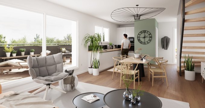 Achat / Vente appartement neuf Folgensbourg à 20 min en voiture de Bâle (68220) - Réf. 13490