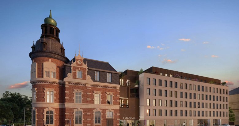 Achat / Vente appartement neuf Colmar réhabilitation face au Parc du Champs de Mars (68000) - Réf. 12598