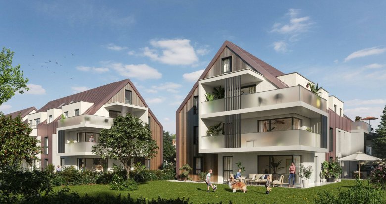 Achat / Vente appartement neuf Eckbolsheim en plein hypercentre (67201) - Réf. 8335