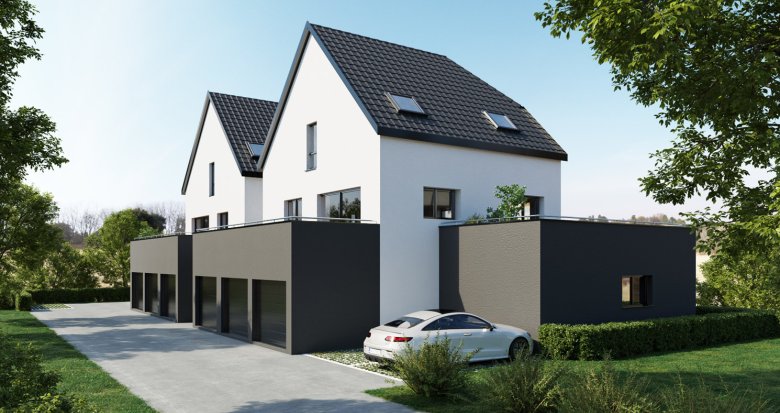 Achat / Vente appartement neuf Ernolsheim-Bruche à deux pas de la gare SNCF (67120) - Réf. 12634
