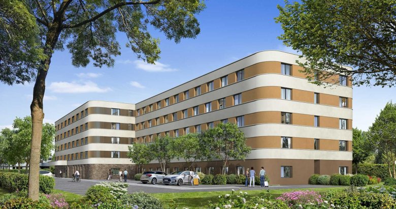 Achat / Vente appartement neuf Illkirch-Graffenstaden résidence étudiante à 500m de l’IUT (67400) - Réf. 8249