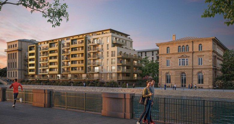 Achat / Vente appartement neuf Mulhouse à deux pas de la gare SNCF (68100) - Réf. 12623