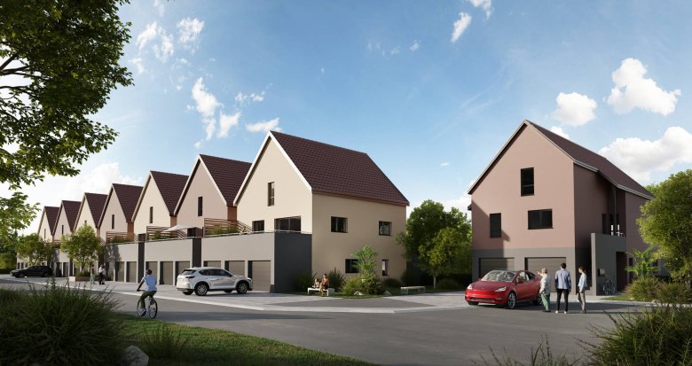 Achat / Vente appartement neuf Niederschaeffolsheim à 7 minutes de Brumath et d’Haguenau (67207) - Réf. 8377
