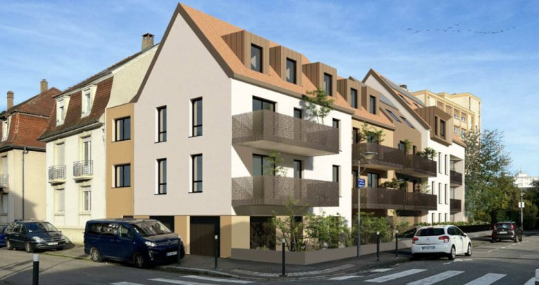 Achat / Vente appartement neuf Strasbourg à 15 min du centre-ville en tramway D (67000) - Réf. 11809